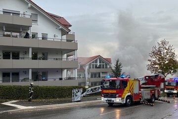 Brand in Kemptener Tiefgarage: 35 Bewohner werden in Schule betreut