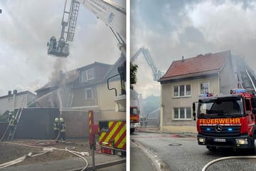 Einfamilienhaus brennt im Harz: Bewohner muss ins Krankenhaus!