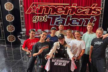 Berlin: Berliner Crew schreibt Geschichte bei US-Talentshow