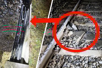 München: Täter legen Betonplatten auf Gleise: S-Bahn hebt ab!