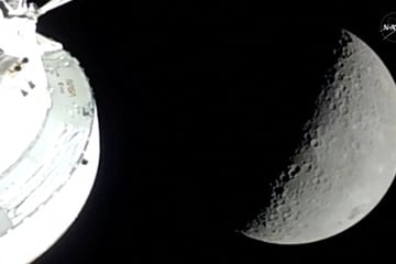 Artemis II astronauts head back to Earth after record-breaking and emotional lunar flyby