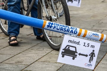 Dresden: Radler-Demo im Dresdner Westen für sicheren Abstand