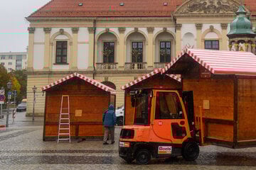 Magdeburger Weihnachtsmarkt: Aufbau mit neuer Anordnung gestartet