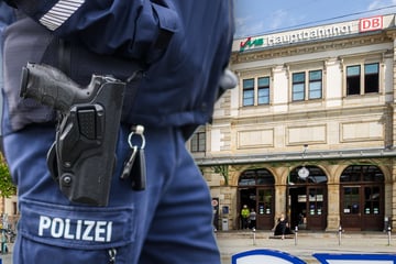 Chemnitz: Graffiti-Sprayer sorgt am Chemnitzer Hauptbahnhof für Ärger, dann rastet ein Passant aus