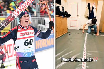 Mit Plastikfolie zum Erfolg: Biathlon-Star setzt auf diesen kuriosen Kniff!