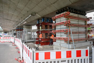 Notsicherung der Brücke Budapester Straße: Werden Arbeiten fristgerecht fertig?