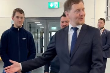 "Sieht mega aus!": Dieses Unikat - made in Dresden - schmückt jetzt MP Kretschmers Büro