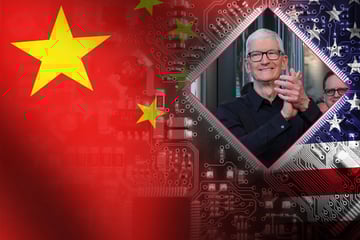 China urges "equal dialogue" with Trump administration in meeting with Apple's Tim Cook