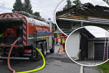 Mülltonnenbrand greift auf Dachstuhl über: 250.000 Euro Schaden an Neubau