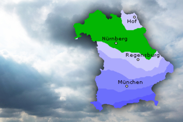 Auf dieses Wetter müsst Ihr Euch von heute bis zum Wochenende in Bayern einstellen