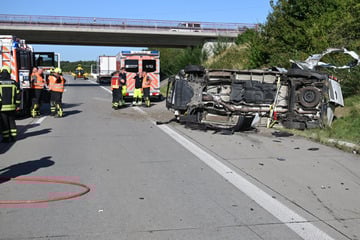 Unfall A38: Vollsperrung nach schwerem Unfall auf A38 bei Leipzig