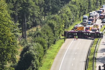 Unfall A24: Mehrere Verletzte nach Reisebus-Unfall: Autobahn wieder frei
