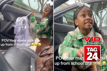 Viral Video of the Day for February 13, 2024: Little girl roasts mom after late pickup from school!