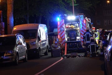 Leipzig: Mehrere Menschen evakuiert: Zwei Verletzte bei Kellerbrand in Leipzig