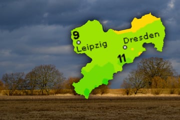 Viele Wolken, immer wieder Regen: Schlechte Aussichten am Wochenende in Sachsen