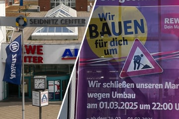 Dresden: REWE im Seidnitz Center macht dicht: Das erwartet Kunden zur Wiedereröffnung