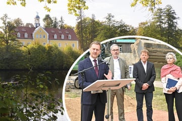 Baustart für Wissenschafts- und Tagungszentrum beim historischen Jagdschloss Grillenburg