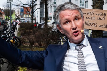 Proteste gegen Höcke-Auftritt in Reutlingen