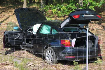 Unfall A13: Vollsperrung! BMW kommt von A13 ab und durchbricht Wildzaun