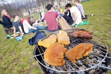 Angst vor Bränden: Grillverbot in Parks und auf Wiesen bleibt bestehen