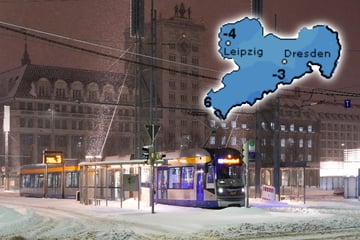 Sachsen: Dezember startet mit glatten Straßen und dichter Schneedecke
