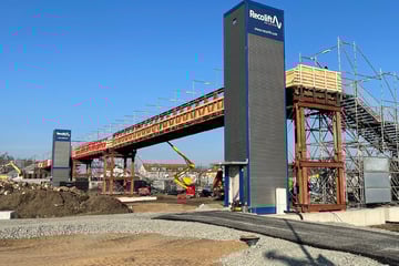 Leipzig: Brückenumbau für 100 Millionen Euro gestartet: Sperrung für Fußgänger und Radfahrer