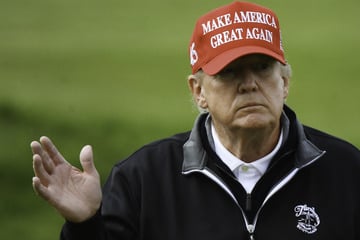 Trump to fly to Scotland to visit mother's homeland amid protests