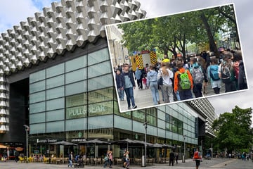 Dresden: Alle raus! Besucher aus Dresdner Centrum Galerie evakuiert