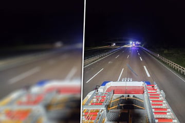 Unfall A9: Lotus kracht gegen Brücke auf A9: Fahrer schwer verletzt, Autobahn erneut gesperrt