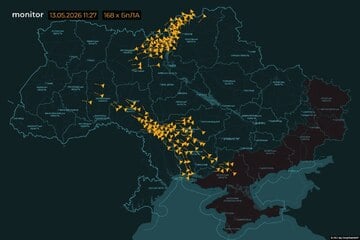 Ukraine-Krieg: Putin befiehlt mehrstufigen Angriff, Drohnenschwärme unterwegs