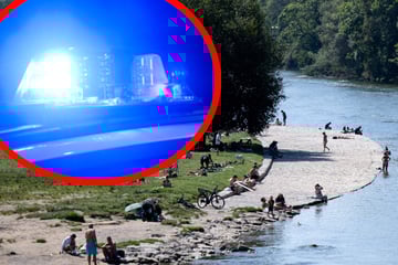 München: DJ-Pult am Flaucher: Polizei löst Party an Isar auf
