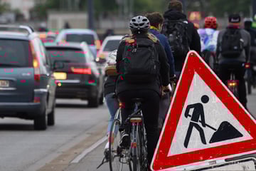 Dresden: Bauarbeiten in Strehlen: Hier soll die Straße für Radler sicherer gemacht werden