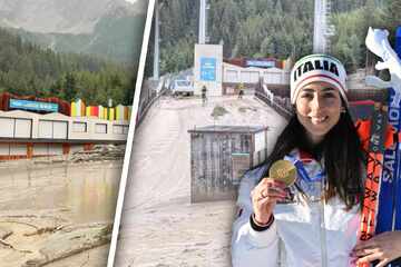 Olympiasiegerin trainierte hier noch Stunden zuvor: Biathlon-Zentrum von Flut verwüstet