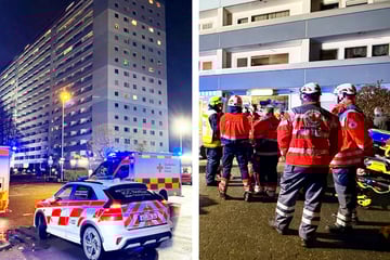 Feuer im 15. Stock von Hochhaus löst Großeinsatz aus