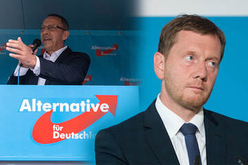Umfrage kurz vor Wahl in Sachsen: CDU verliert, Vorsprung zur AfD schmilzt