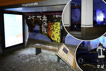 Leipzig: Brände, Graffiti, eingeschlagene Scheiben: Randalierer ziehen nachts durch Leipzig