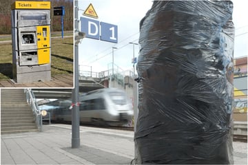 Leipzig: Über 100.000 Euro Schaden: Zwei Ticketautomaten in Leipzig gesprengt