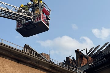 Dresden: Feuer in Brandruine: Erneuter Einsatz an der ehemaligen Operette