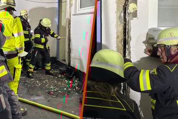 München: Winziger Spalt stellt Feuerwehr vor Herausforderung