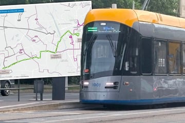 Leipzig: Nach heftigen Schäden wegen Extrem-Hitze: LVB nehmen Betrieb auf, Linie 1 rollt wieder
