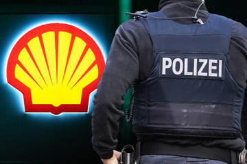 Überfall auf Shell-Tankstelle: Zwei Täter drohen mit "spitzem Gegenstand"