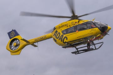 Schwerer Verkehrsunfall auf der L15: Rettungshubschrauber im Einsatz