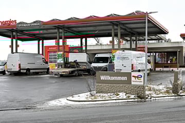 Suffkopf randaliert an Tankstelle