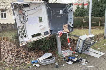 Dresden: Automatensprenger treiben in Freital ihr Unwesen