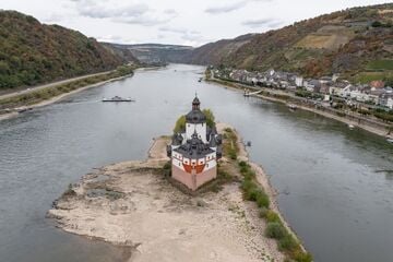 Keine Entwarnung trotz Wetter-Umschwung: Rhein-Pegelstände fallen wieder