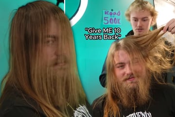 Typ war sechs Jahre nicht beim Friseur: Im Salon wartet heftige Veränderung auf ihn