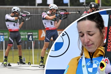 Biathlon-Premiere in München: Schlechte Nachrichten für Franziska Preuß