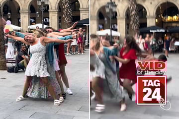 Viral Video of the Day for September 29, 2025: Street performance goes wrong in hilarious clip