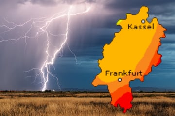Unwetter drohen: Gewitter mit Starkregen bald in Frankfurt und Hessen