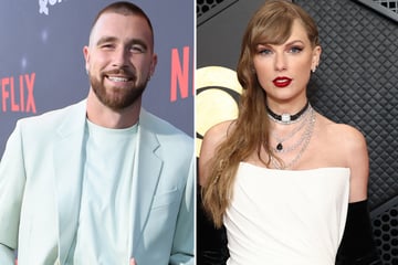 Taylor Swift and Travis Kelce spotted packing on PDA in new gala video